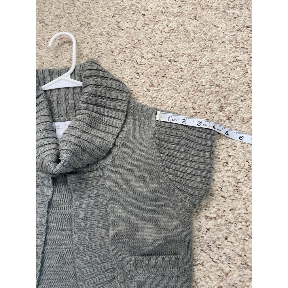 Charlotte Russe 90s Y2k Cableknit Turtleneck Short Sleeve Large Sweater - Picture 5 of 11